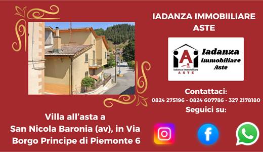 Appartamento all'asta a San Nicola Baronia (AV)