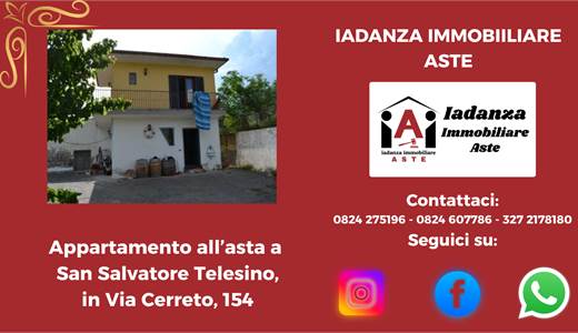 Appartamento all'ASTA a San Salvatore Telesino (BN)