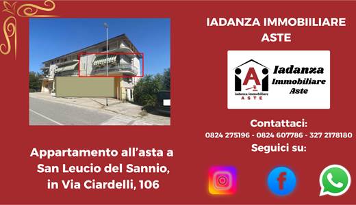 Appartamento all'ASTA a San Leucio del Sannio (BN)