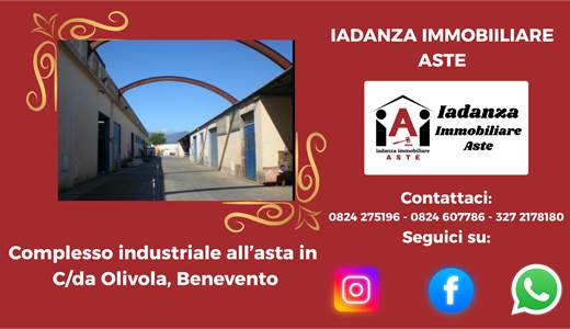 Complesso Industriale all'asta a Benevento