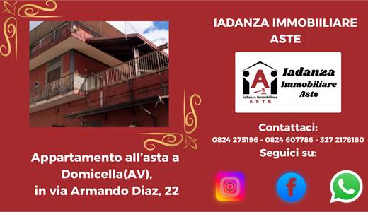Appartamento all'ASTA a Domicella(AV)