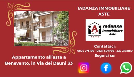 Appartamento + Box all'asta a Benevento