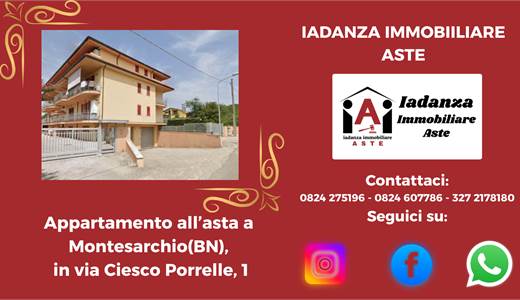 Appartamento all'ASTA a Montesarchio(BN)