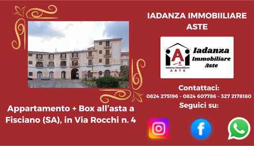 Appartamento + Box Auto all'asta a Fisciano 