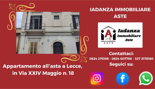 Appartamento all'asta a Lecce 