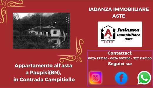Appartamento all'ASTA a Paupisi(BN)