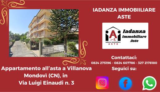 Appartamento all'asta a Villanova Mondovì (CN)