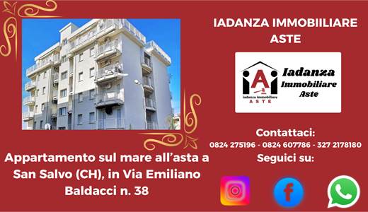 Appartamento sul mare all'asta a San Salvo (CH)
