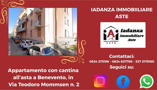 Appartamento con cantina all'asta a Benevento