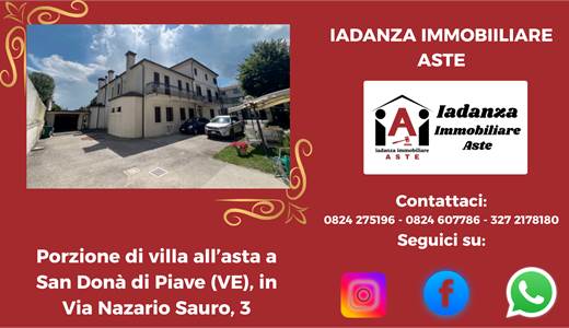 Porzione villa all'asta a San Donà di Piave (VE)