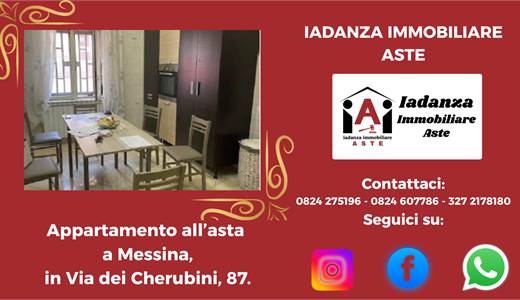 Appartamento con cortile all'asta via dei Cherubini, 87 Messina (ME)