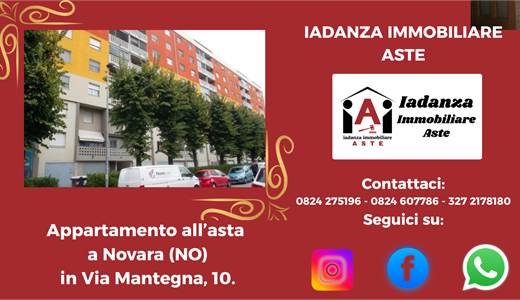 Appartamento all'asta a Novara (NO)