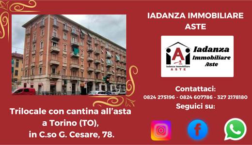 Trilocale all'asta a Torino (TO)