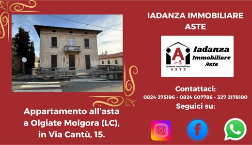 Appartamento all'asta a Olgiate Molgora (LC)