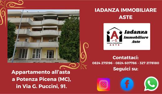 Appartamento all'asta a Potenza Picena (MC)