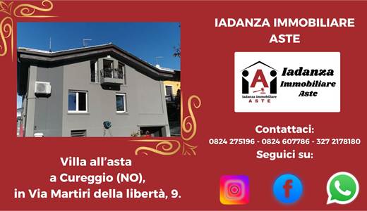 Villa all'asta a Cureggio (NO)