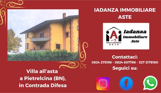 Villa all'asta a Pietrelcina (BN)