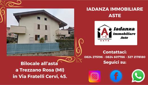 Bilocale all'asta a Trezzano Rosa (MI)