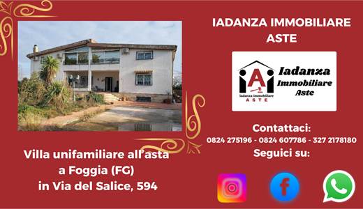 Villa unifamiliare all'asta a Foggia (FG)