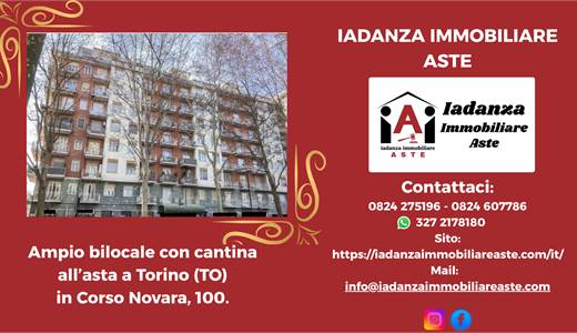 Bilocale con cantina all'asta a Torino (TO)