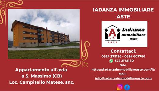 Trilocale all'asta a S. Massimo (CB)