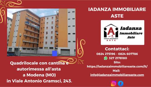 Quadrilocale all'asta a Modena (MO)