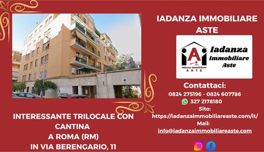 Interessante Trilocale con cantina Roma (RM)